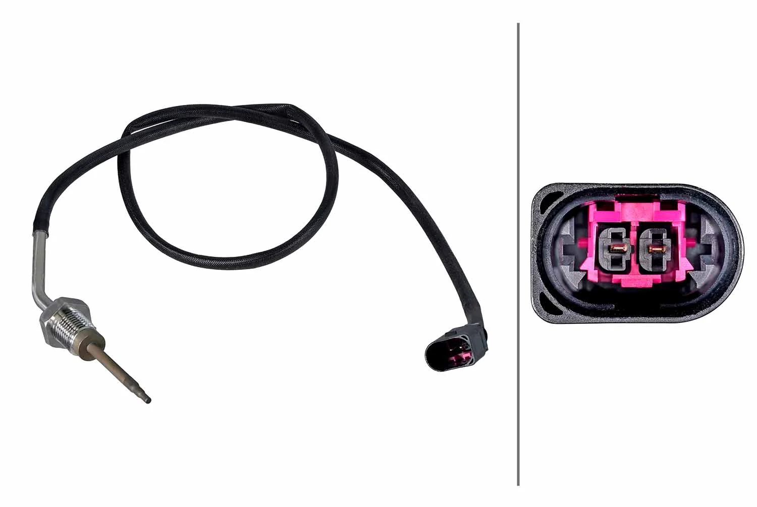 Sensor, exhaust gas temperature