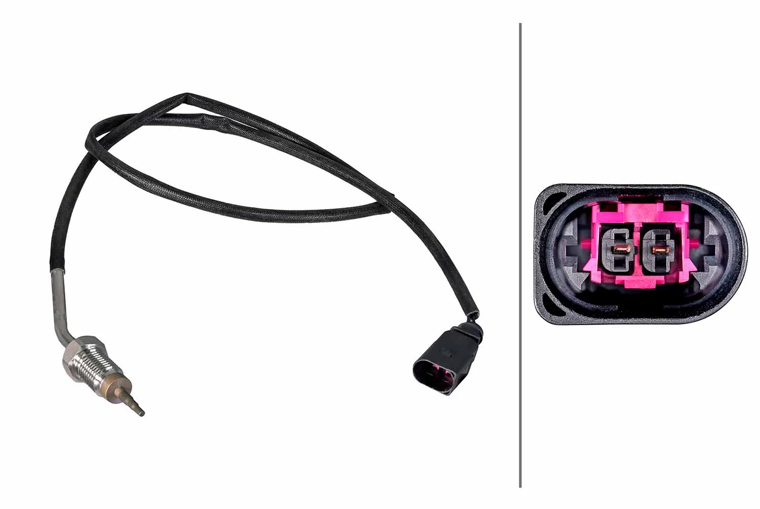 Sensor, exhaust gas temperature