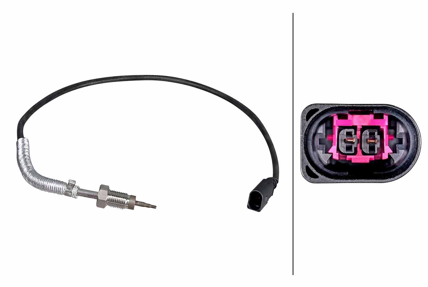 Sensor, exhaust gas temperature