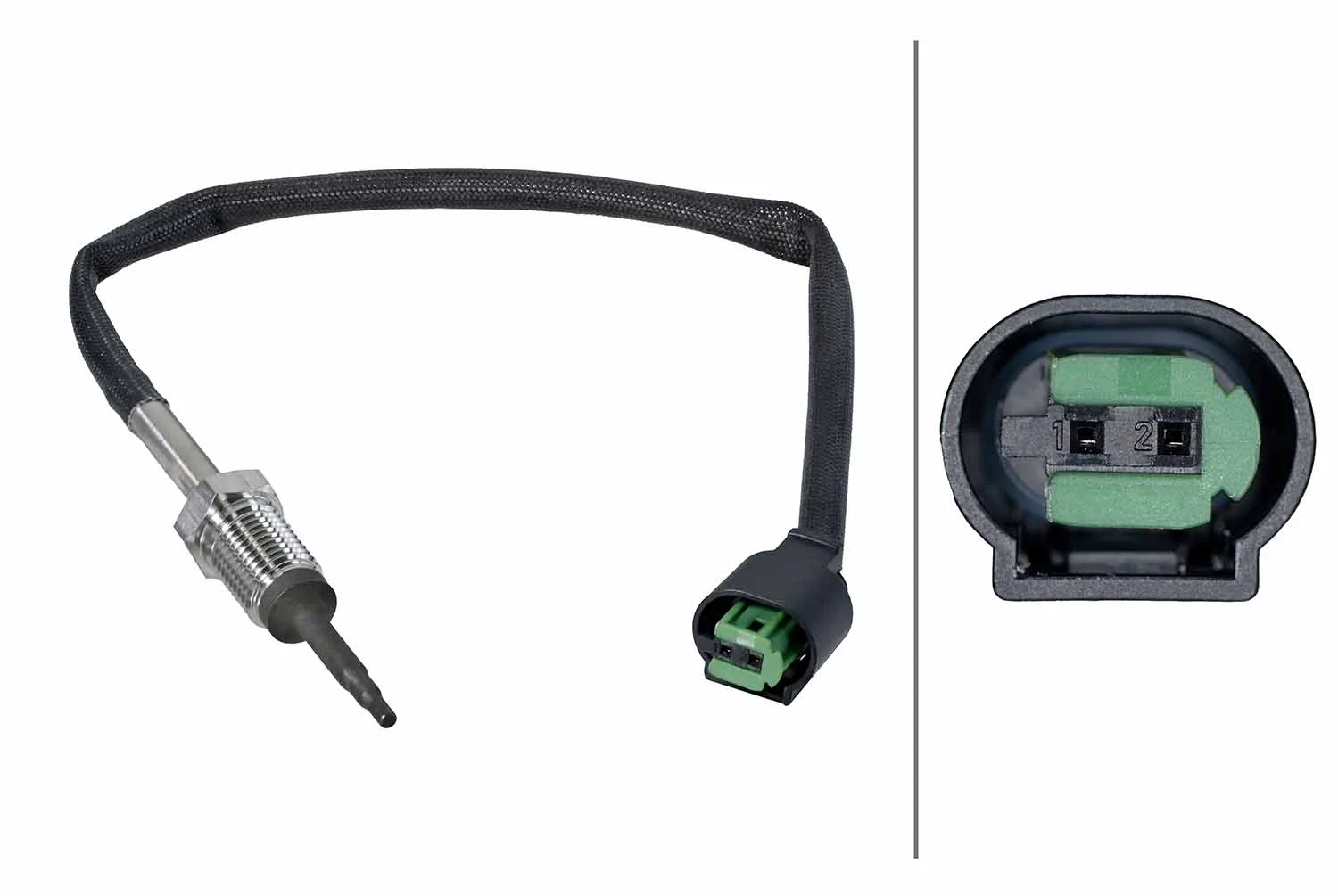 Sensor, exhaust gas temperature