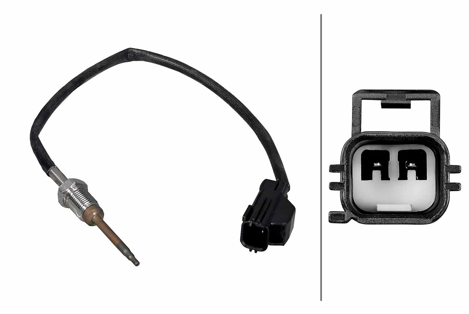 Sensor, exhaust gas temperature
