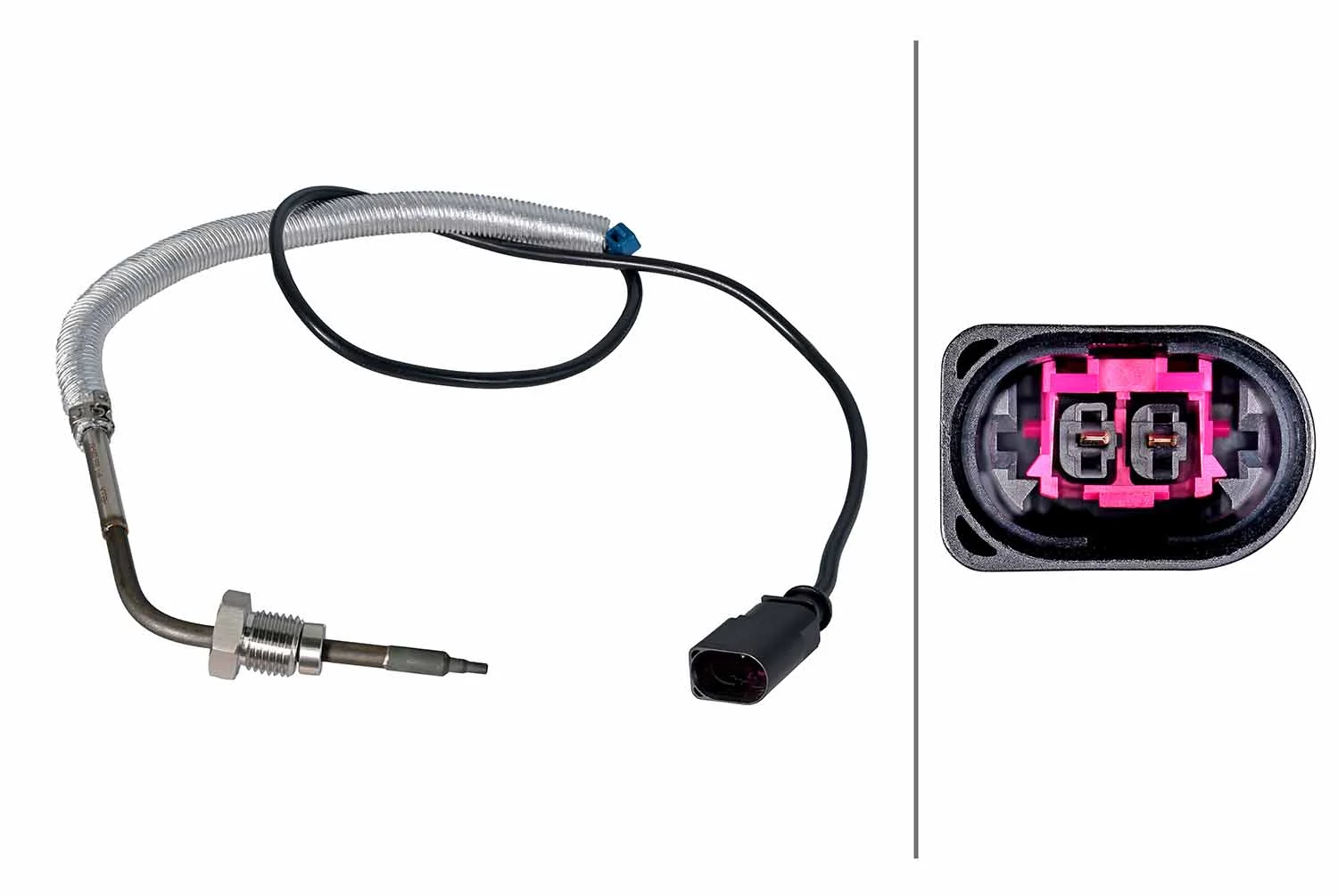 Sensor, exhaust gas temperature