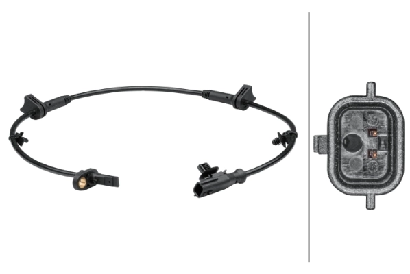 Sensor, wheel speed