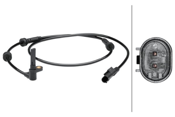 Sensor, wheel speed