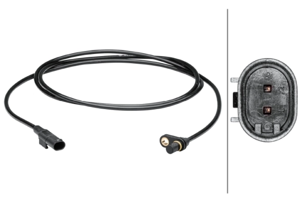 Sensor, wheel speed
