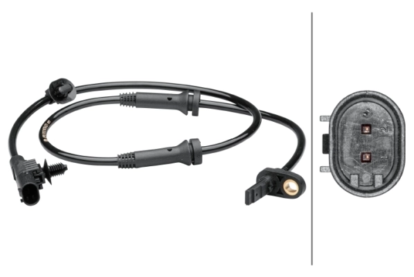 Sensor, wheel speed