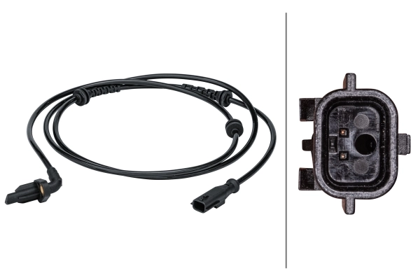 Sensor, wheel speed