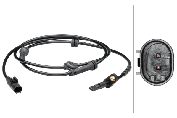 Sensor, wheel speed