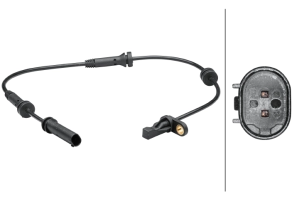 Sensor, wheel speed