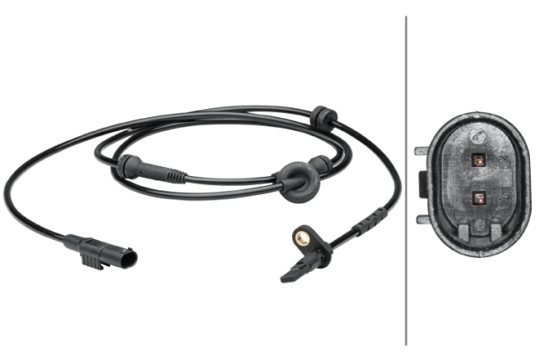 Sensor, wheel speed