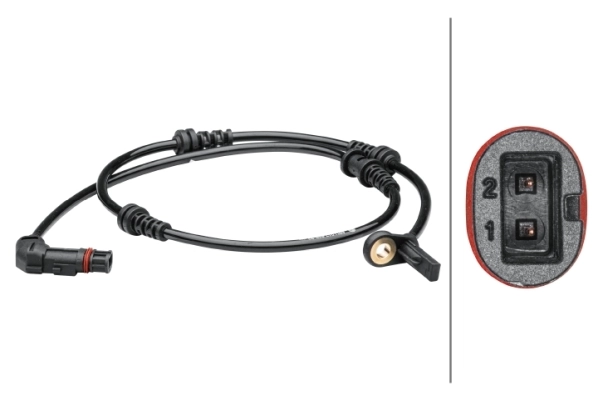 Sensor, wheel speed