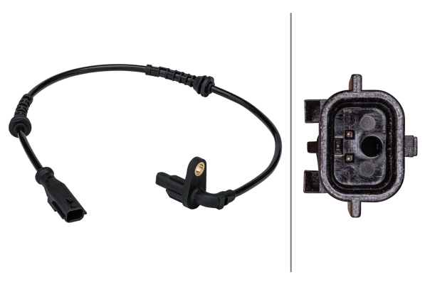 Sensor, wheel speed