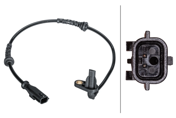 Sensor, wheel speed