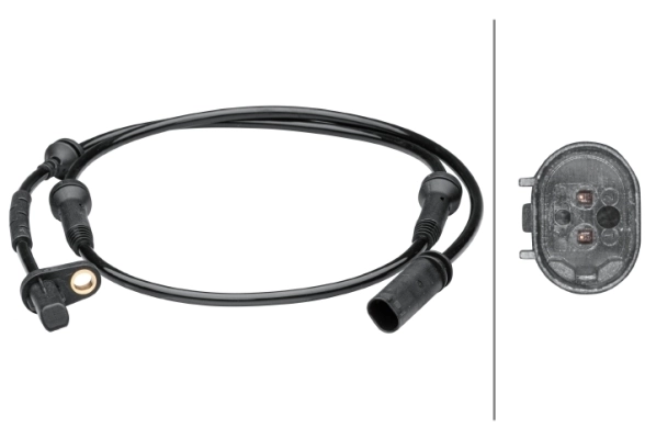 Sensor, wheel speed