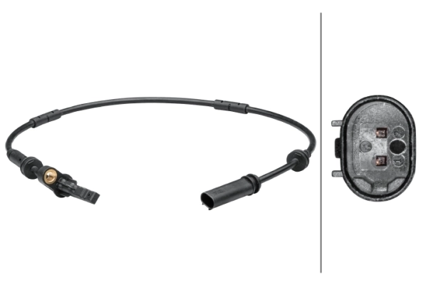 Sensor, wheel speed