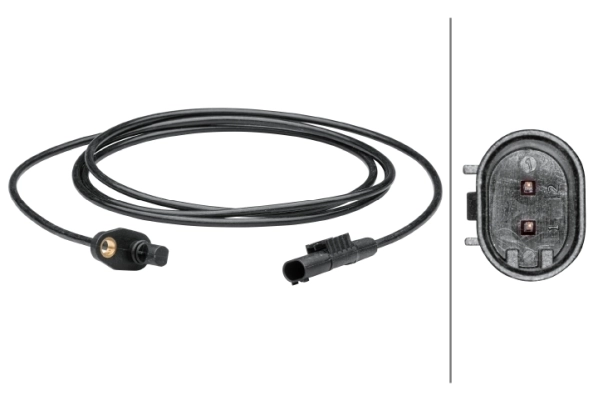 Sensor, wheel speed