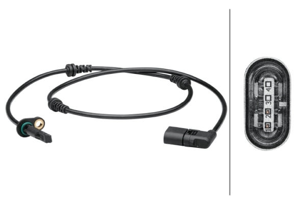 Sensor, wheel speed