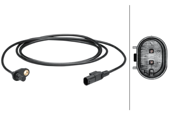 Sensor, wheel speed