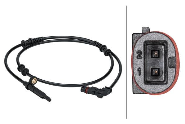 Sensor, wheel speed