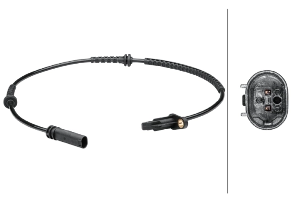 Sensor, wheel speed