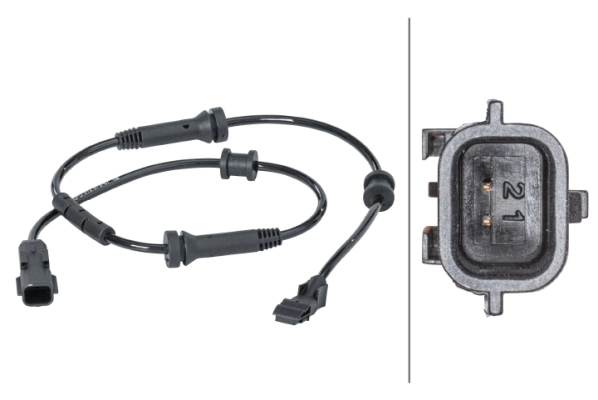 Sensor, wheel speed