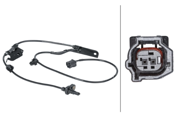 Sensor, wheel speed