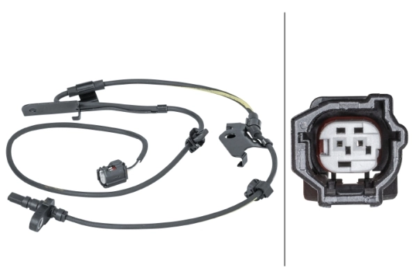 Sensor, wheel speed