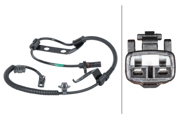 Sensor, wheel speed