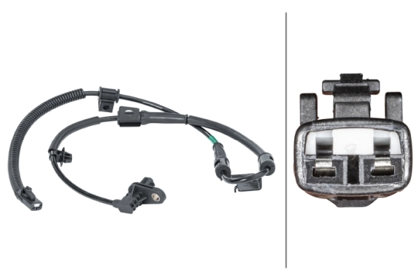 Sensor, wheel speed