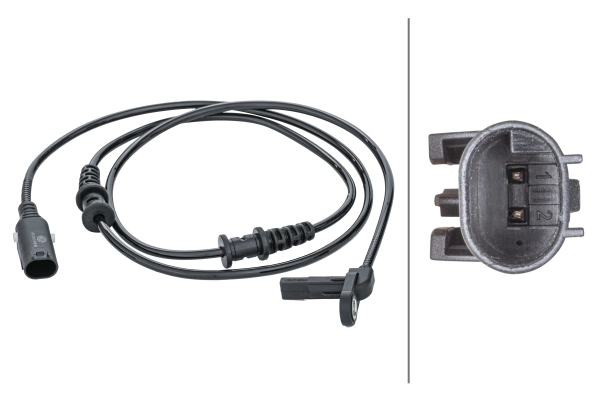 Sensor, wheel speed