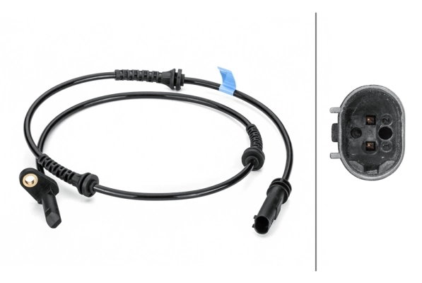 Sensor, wheel speed