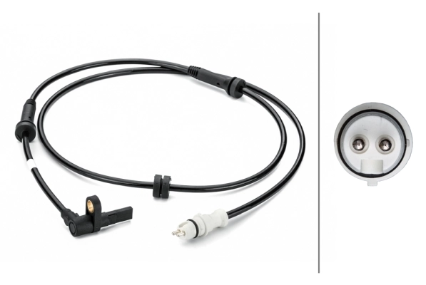 Sensor, wheel speed