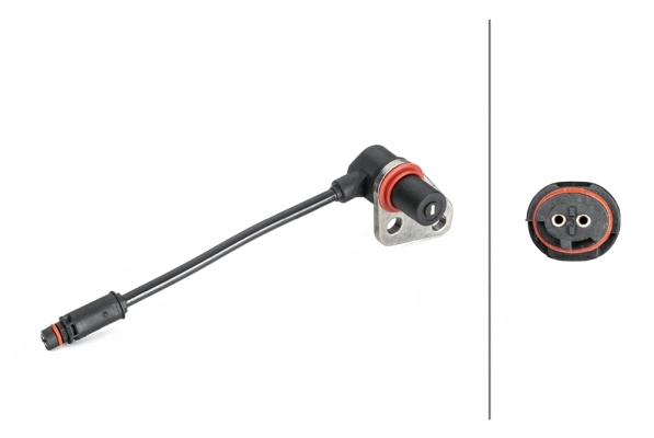 Sensor, wheel speed