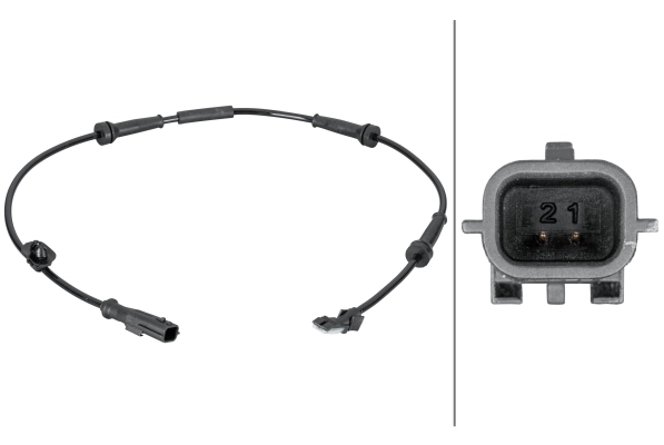 Sensor, wheel speed