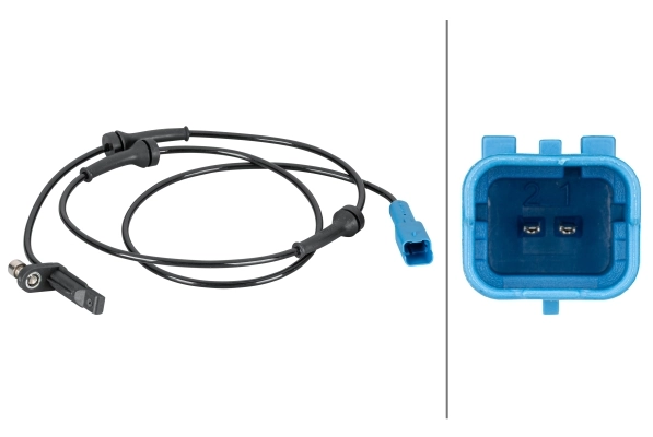 Sensor, wheel speed