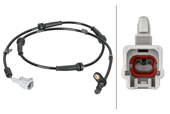 Sensor, wheel speed