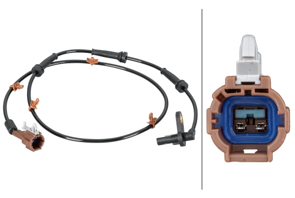 Sensor, wheel speed