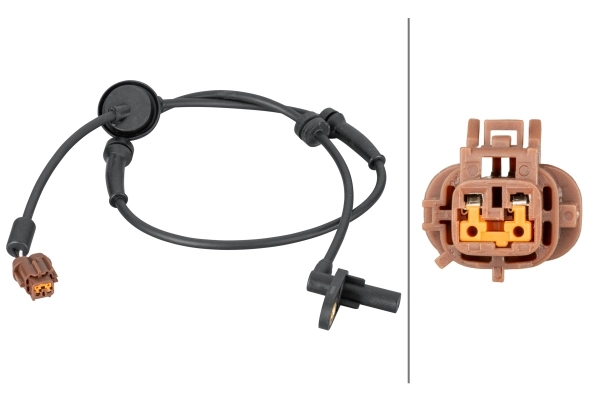 Sensor, wheel speed