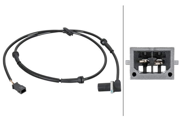 Sensor, wheel speed