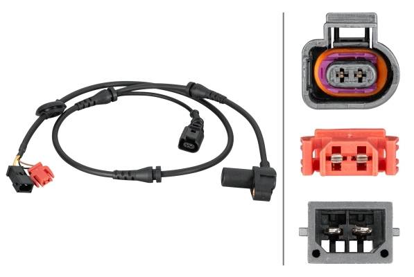 Sensor, wheel speed