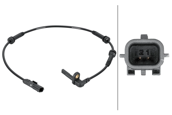 Sensor, wheel speed