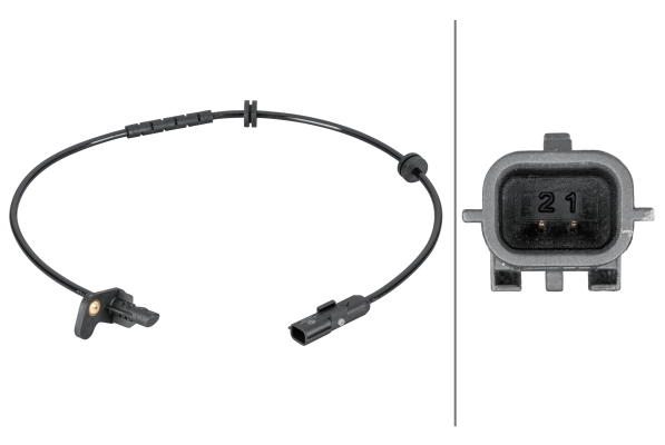 Sensor, wheel speed