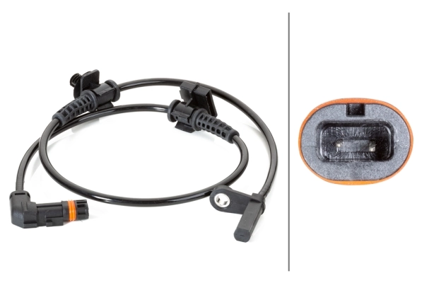 Sensor, wheel speed