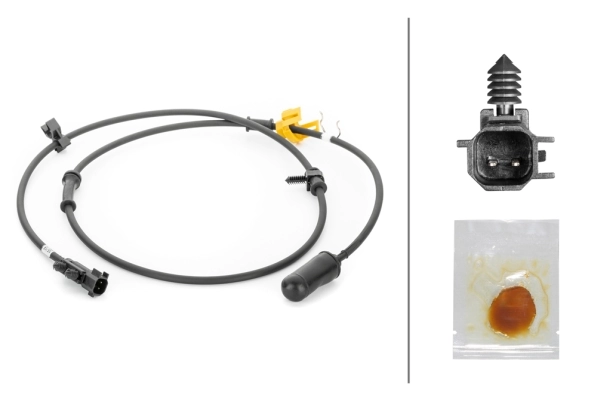 Sensor, wheel speed