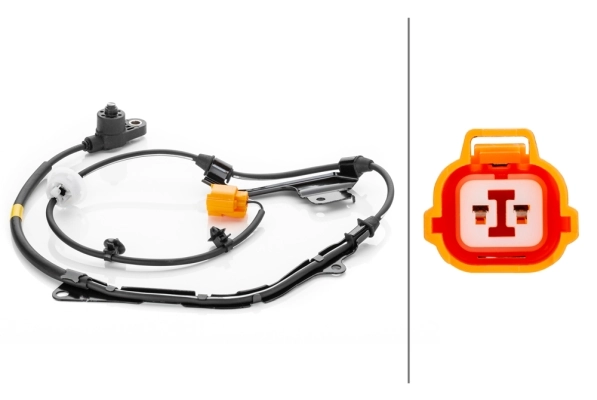 Sensor, wheel speed