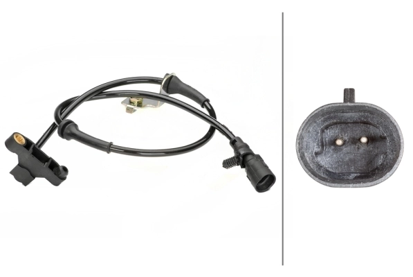 Sensor, wheel speed