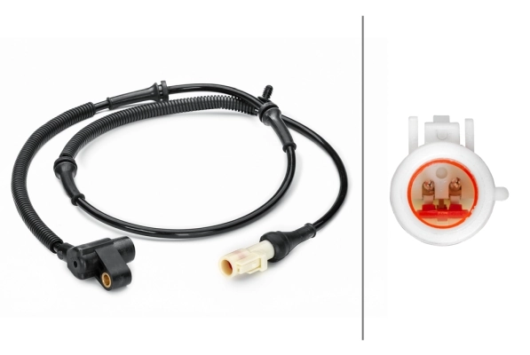 Sensor, wheel speed