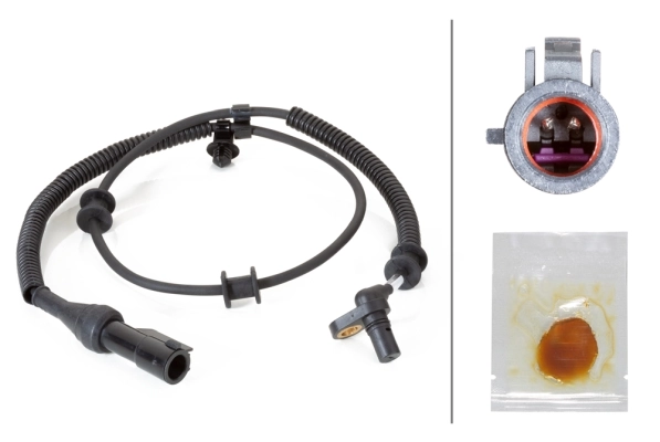 Sensor, wheel speed