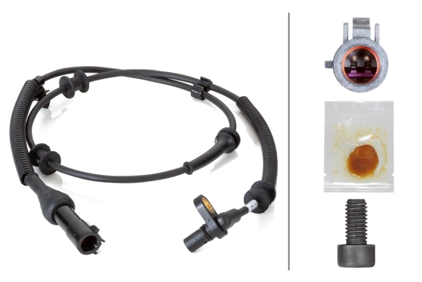 Sensor, wheel speed
