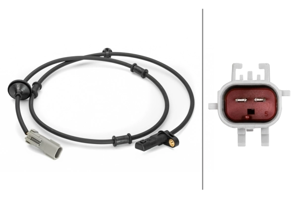 Sensor, wheel speed